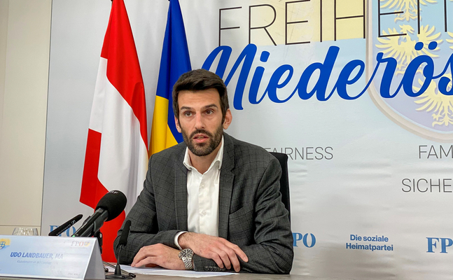 Udo Landbauer fordert eine spürbare Entlastung